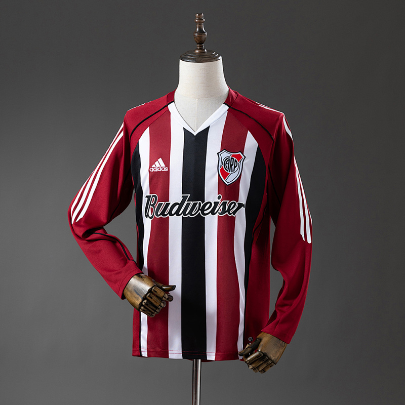 River Plate 05-06 Away Long Sleeve Retro Jersey S-XXL